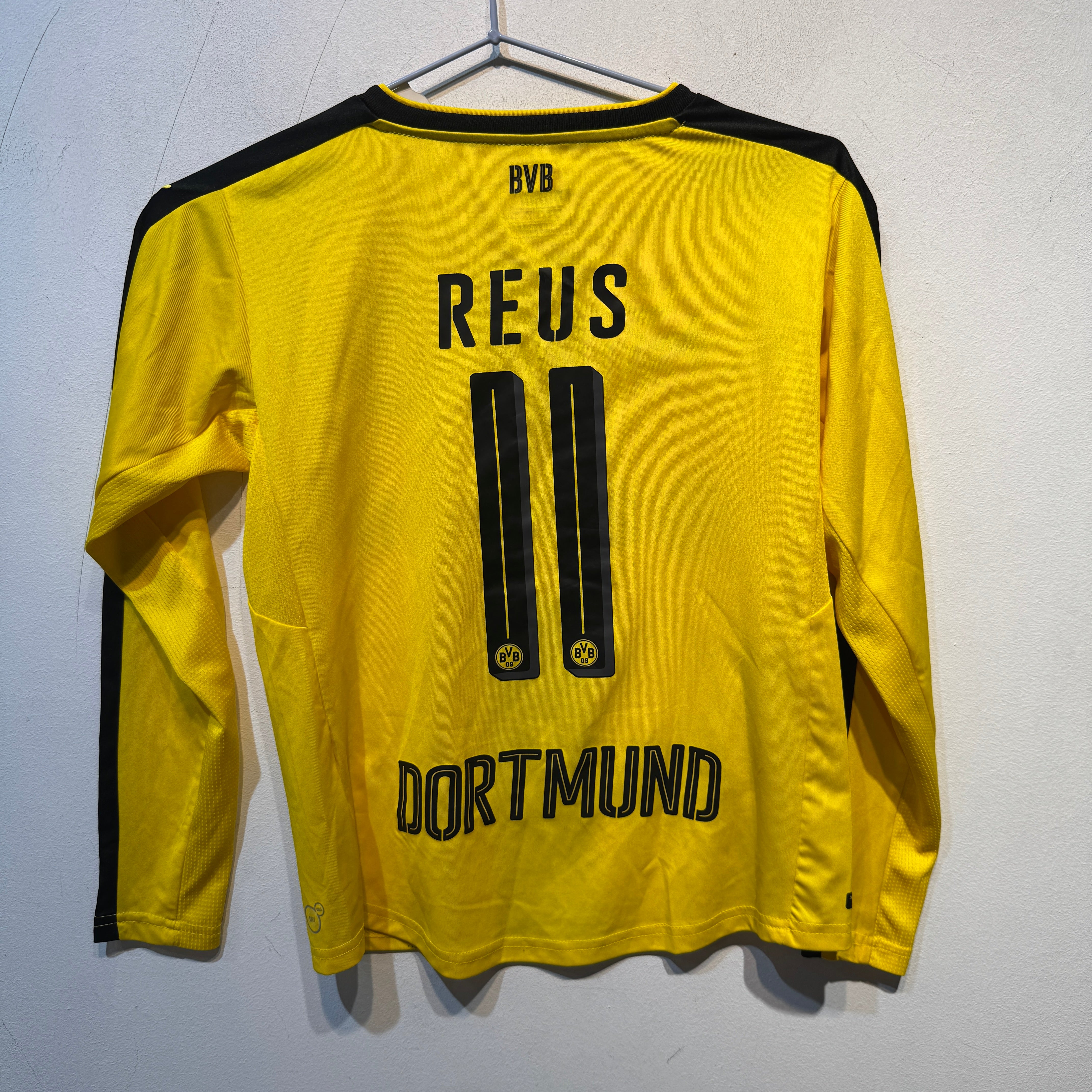Borussia Dortmund “Reus” Home Long Sleeve – 2012/2013 – Youth M (9–10y)