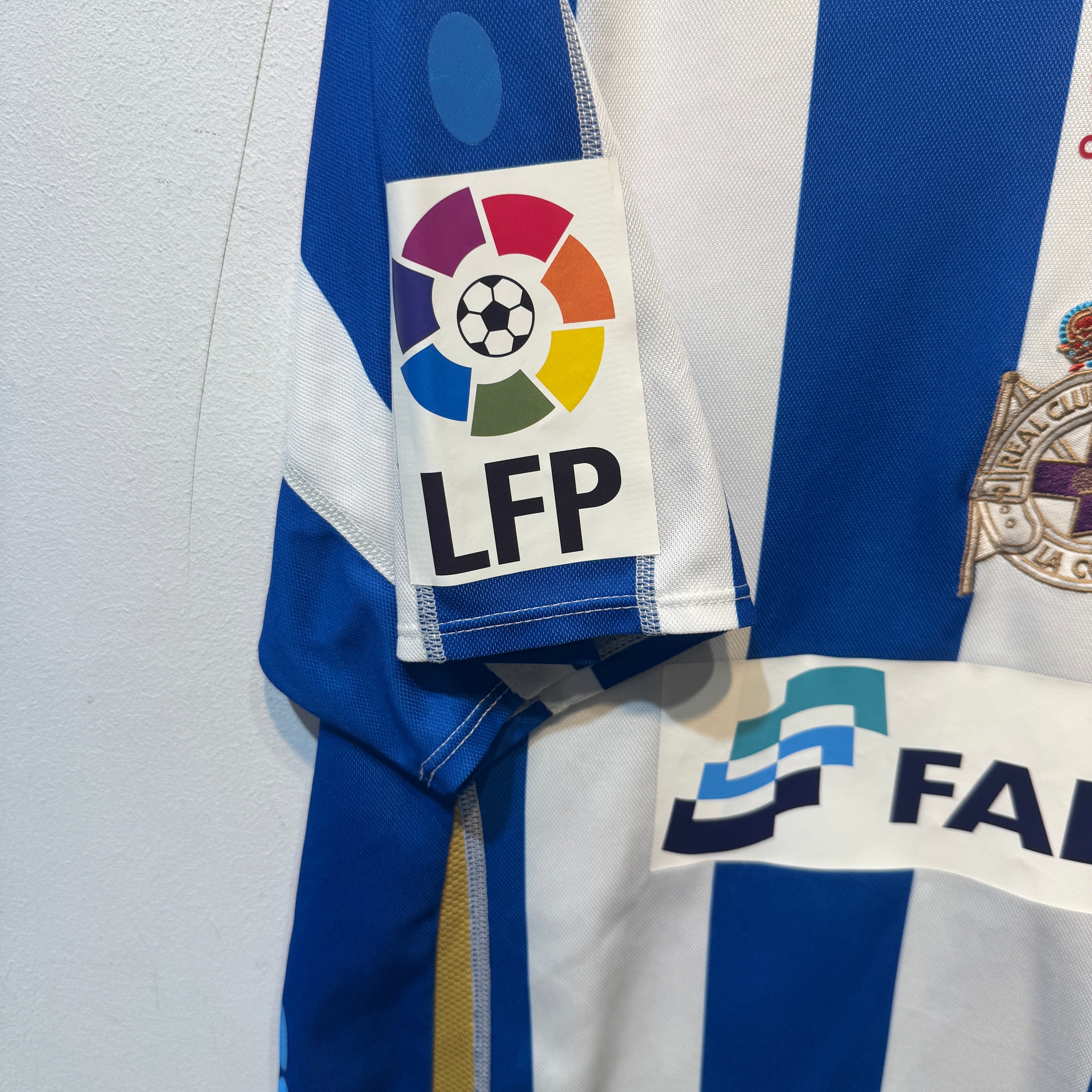 Deportivo La Coruña Home Shirt – 2007/2008 – Canterbury – Size L