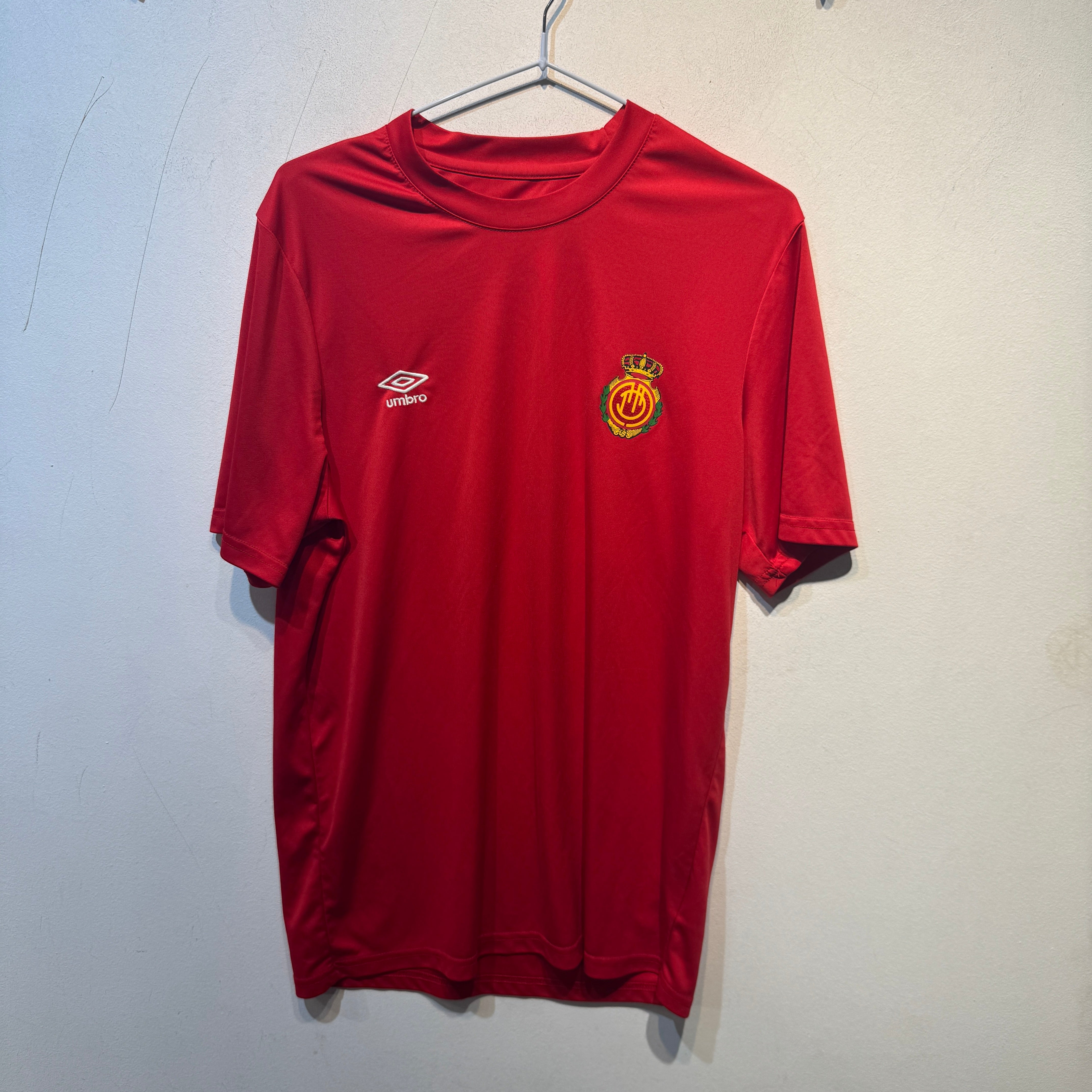 RCD Mallorca Umbro Training Shirt – Red – 2016/2018 – Large