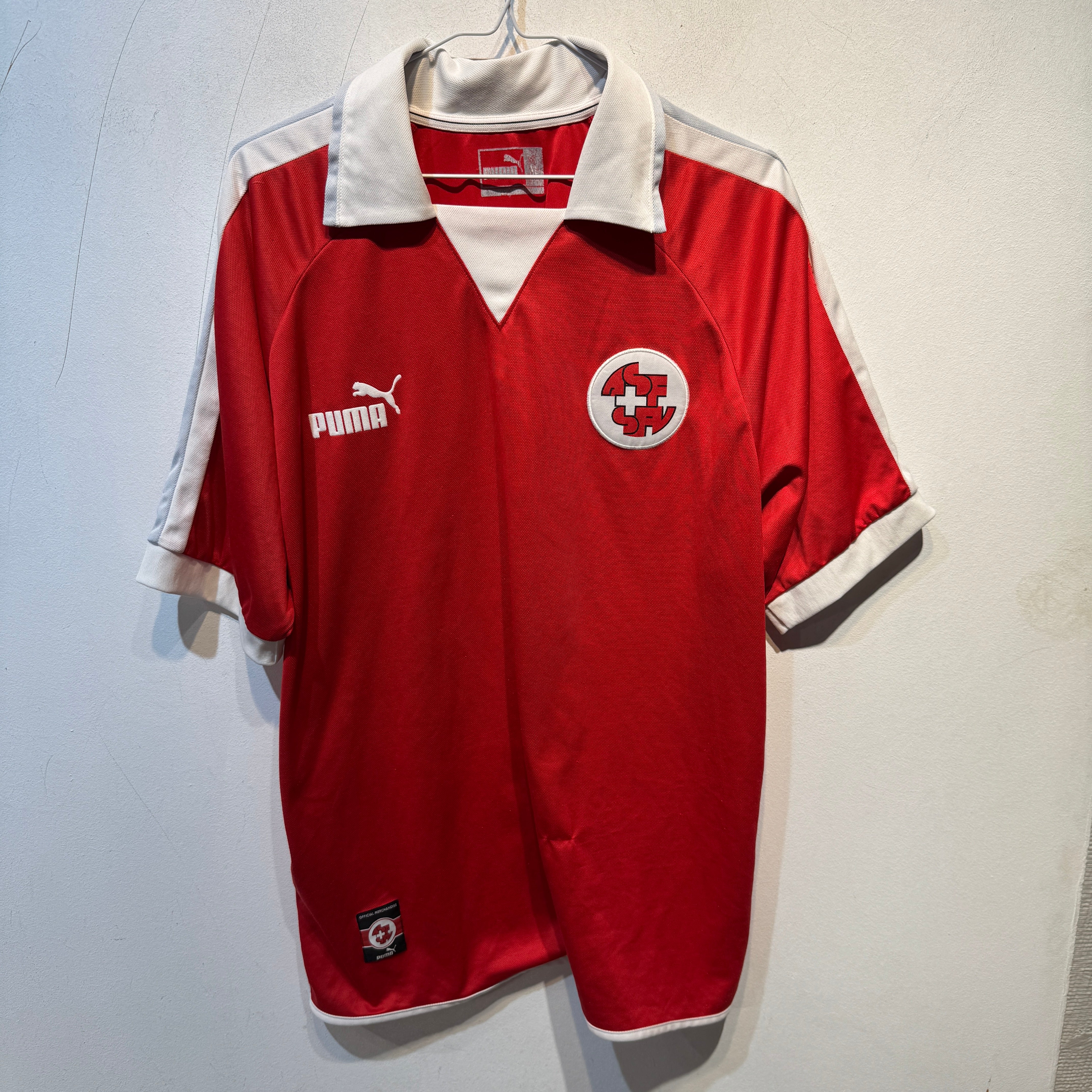 Switzerland Home – 2006/2007 – Puma – Size XL
