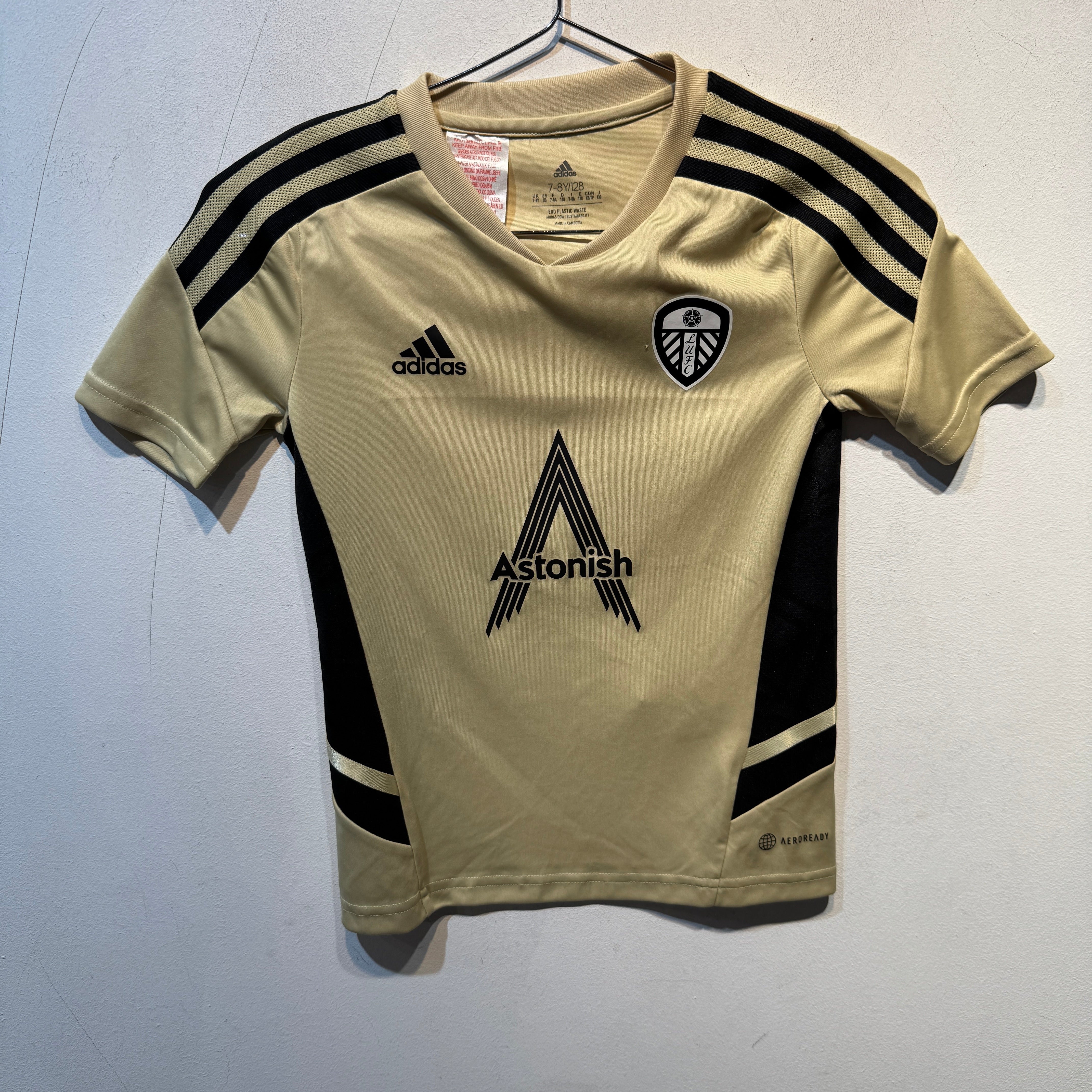 Leeds United Away Shirt – 2020/2021 – Kids 7–8Y