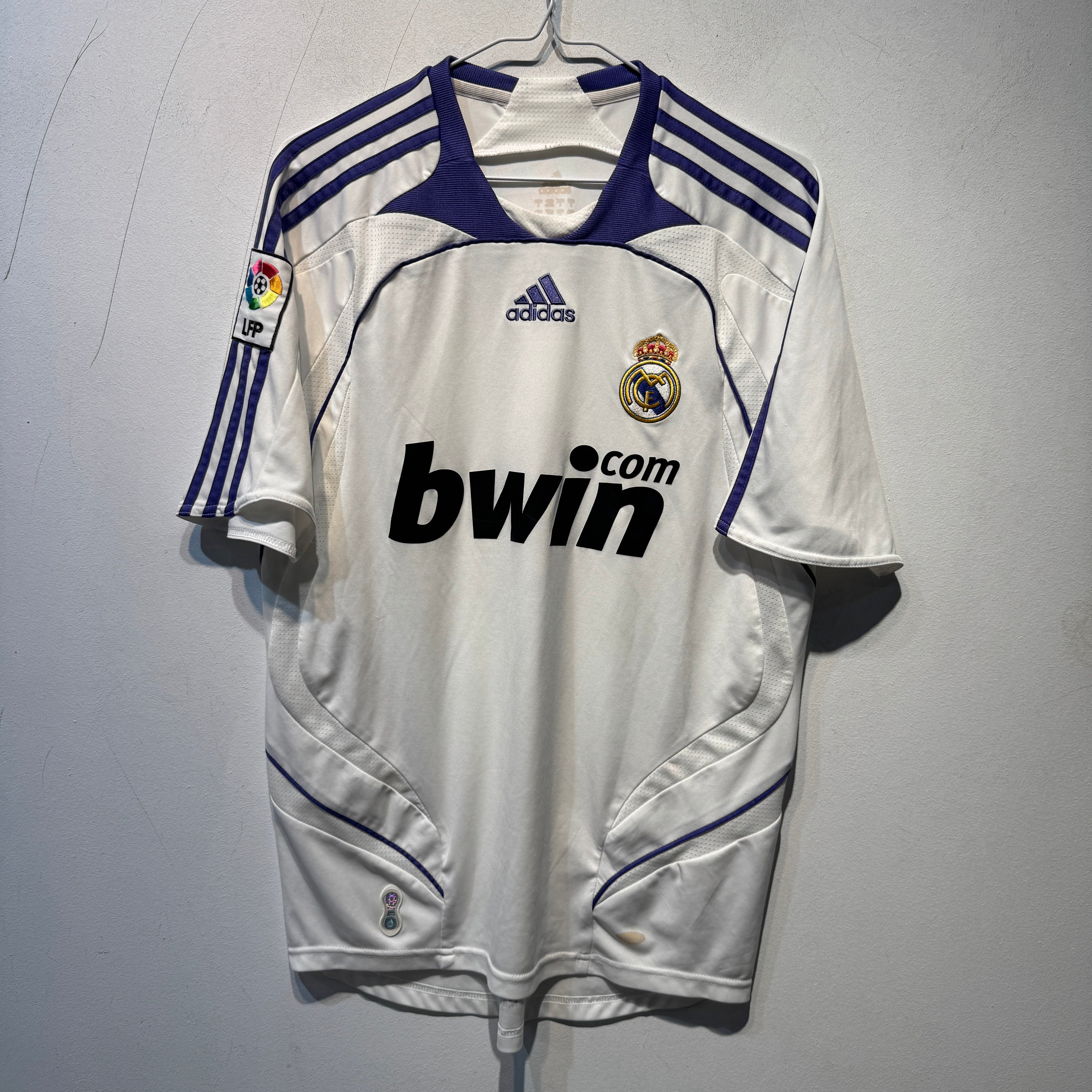 Real Madrid “Sergio Ramos” Home - 2007/2008 - Small