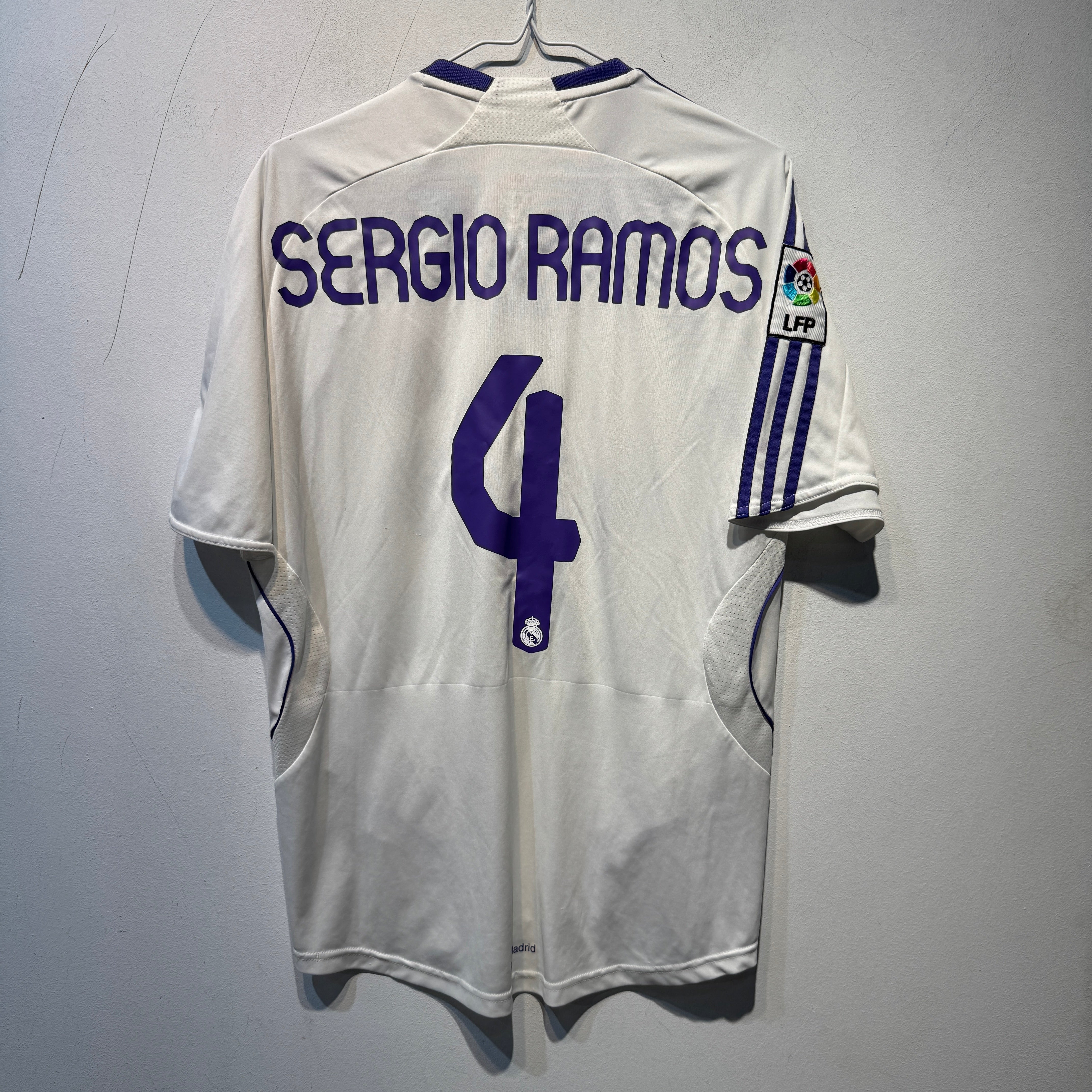 Real Madrid “Sergio Ramos” Home - 2007/2008 - Small